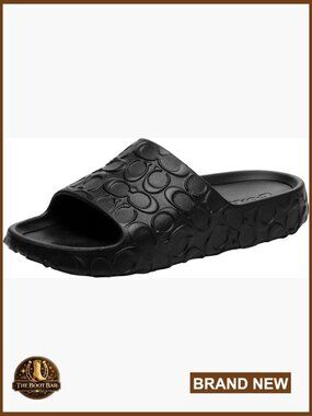 EVA Slide Sandals for Women, Lightweight Casual Beach Pool Slides